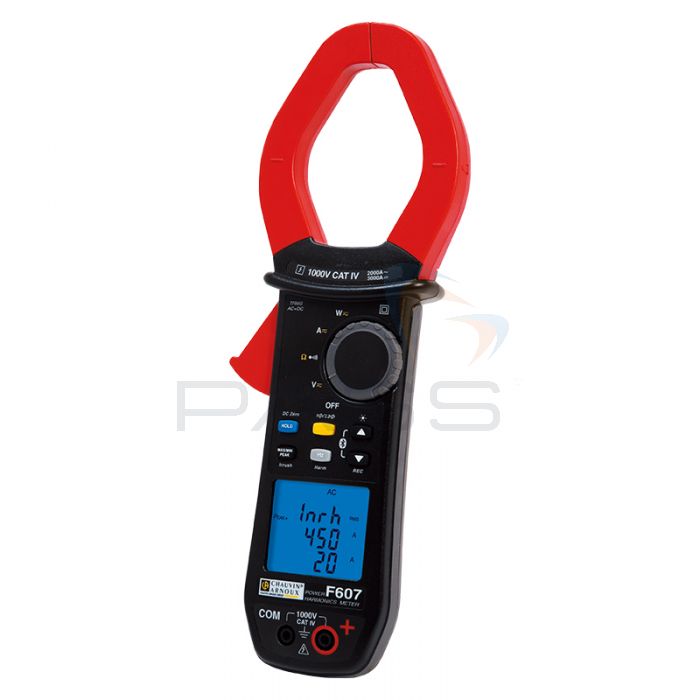 Chauvin Arnoux F607 Harmonic Clamp Meter Front
