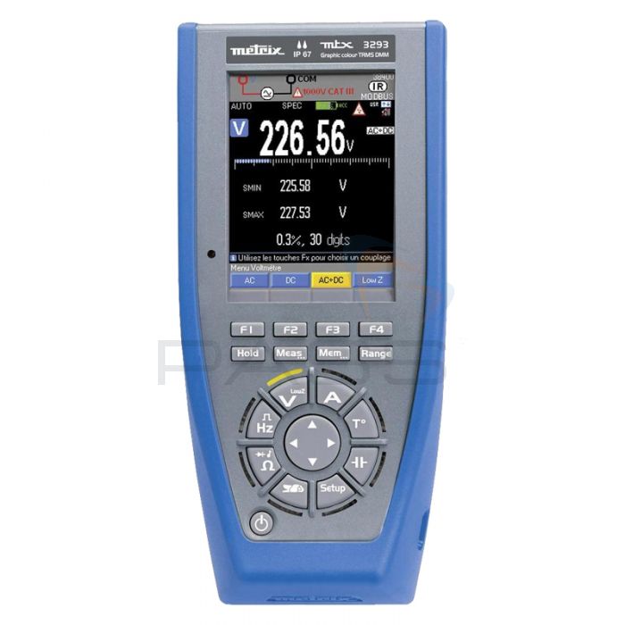Chauvin Arnoux ASYC IV MTX3293 TRMS Digital Multimeter 