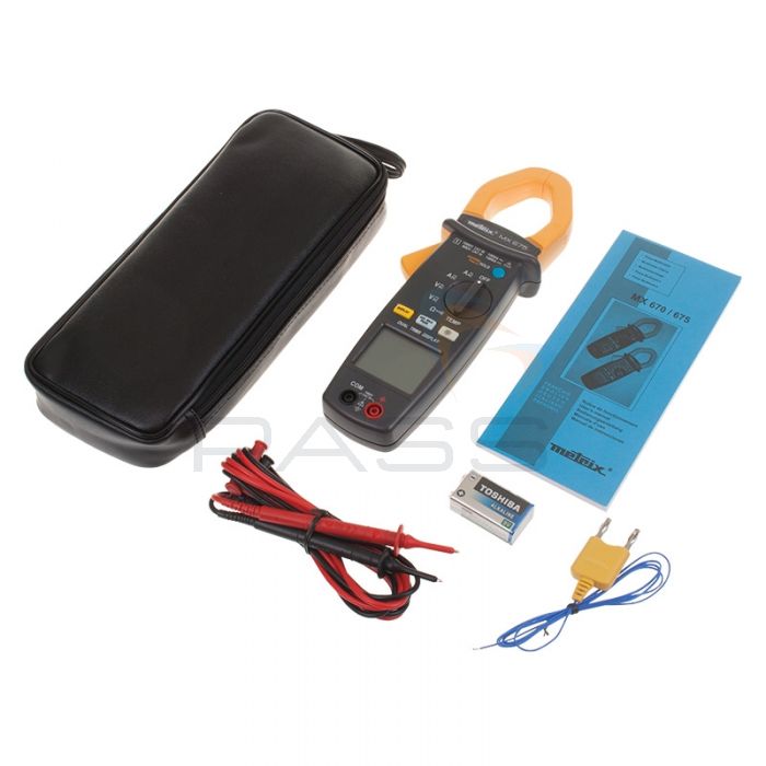 Chauvin Arnoux MX675 Clamp Meter - Kit