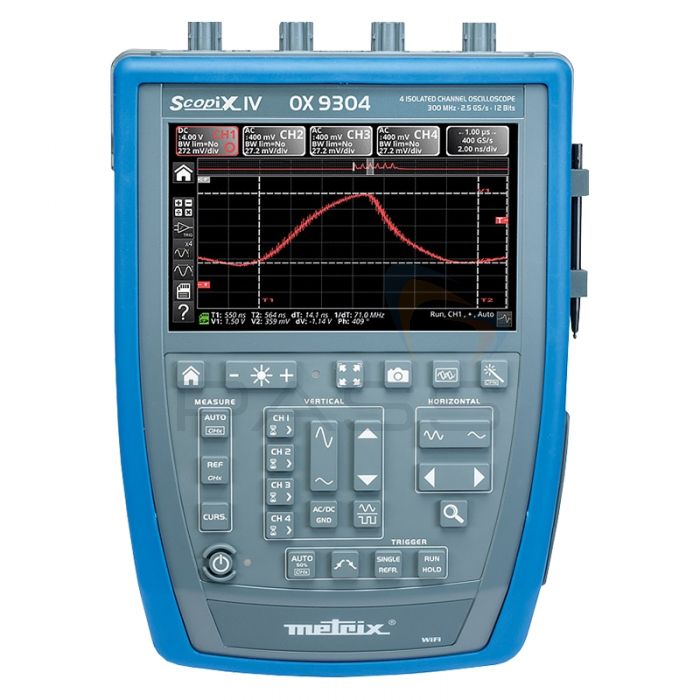 Chauvin Arnoux OX9304 Scopix IV Oscilloscopes w/ Isolated Channels