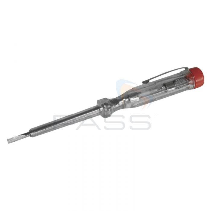 CK Tools 440007 VDE Screwdriver w/ Mains Tester (65mm) - Angled