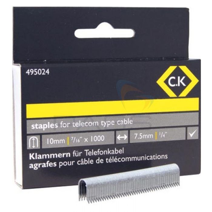 CK Tools 495024 Telecom Cable Stables (x 1000) for T6228