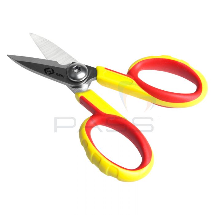 CK Tools 492001 Electrician's Scissors (140mm) Open