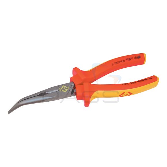 C.K Tools RedLine VDE Bent Nose Pliers