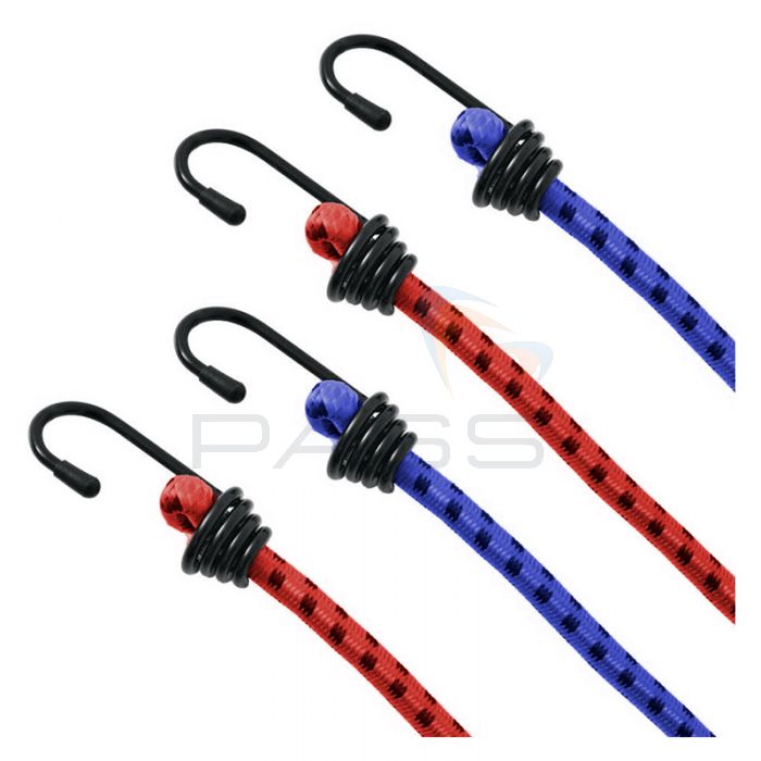 Rothenberger Colour Coded Bungee Cords (Pack of 2): 48 or 60" 1