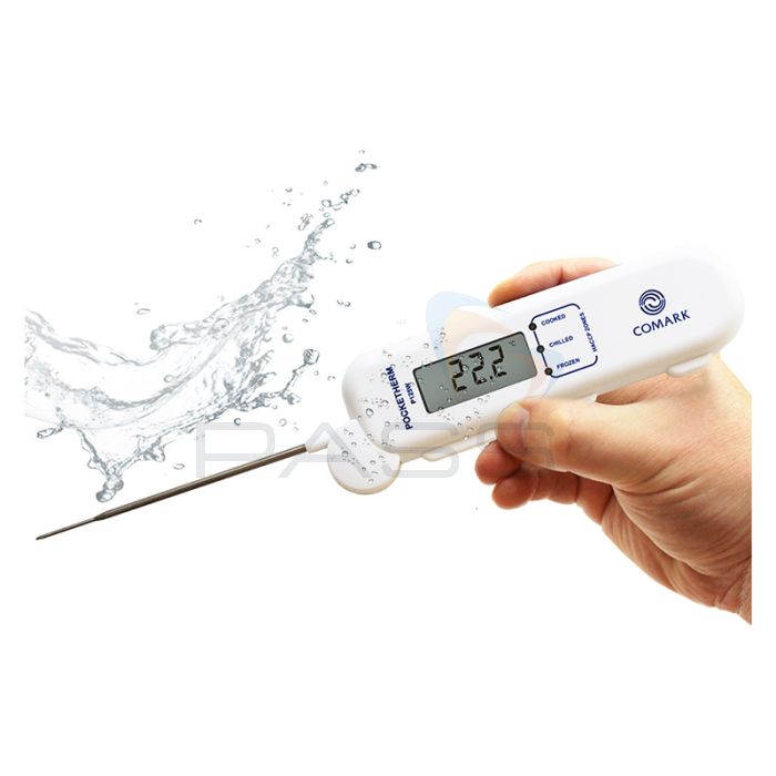 Comark P125W/82 Waterproof Pocketherm Digital Thermometer (Thermistor) 