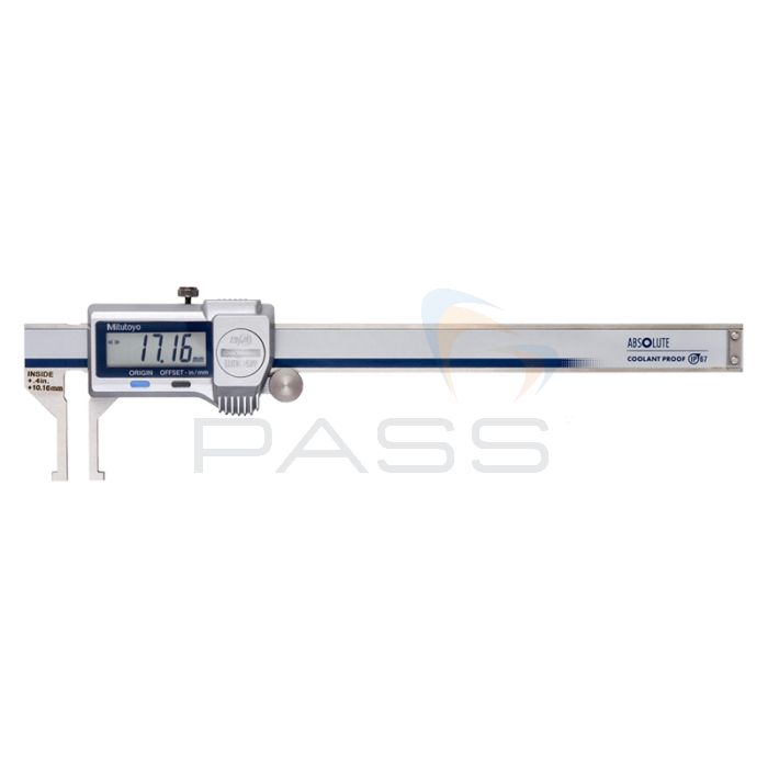 Mitutoyo Series 573 Absolute Digital Inside Groove Caliper (Min. Hole ø10mm / .4"): 10-160mm / .4-6"