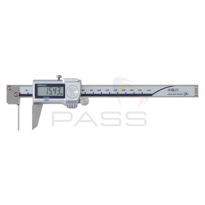 Mitutoyo Series 573 Absolute Digital Tube Thickness Caliper: 0-150mm / 0-6"