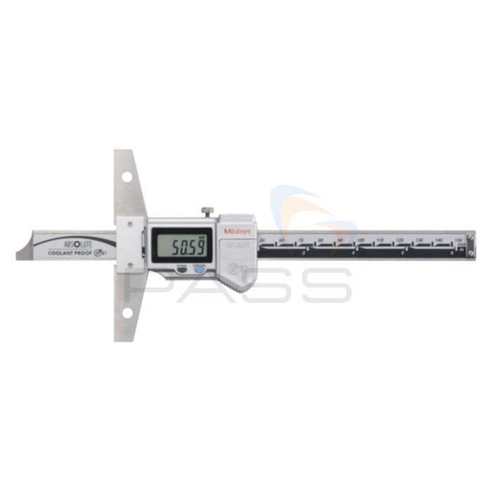 Mitutoyo Series 571 Absolute Digital Coolant Proof Depth Gauge: 0-300mm / 0-12"