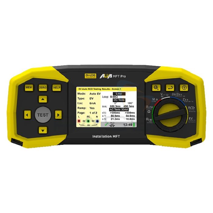 Di-Log ALVA MFT Pro Multifunction Installation Tester