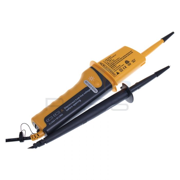 Dilog outlet voltage tester