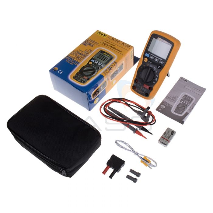 DiLog DL9309 True RMS Auto Ranging Digital Multimeter - Kit