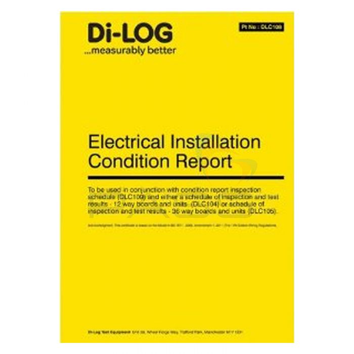 DiLog DLC108 Electrical Installation Condition Report *Clearance*