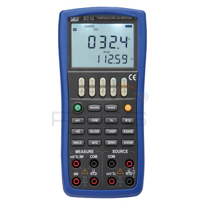 Sika EC10 Multifunction Calibrator - Display on