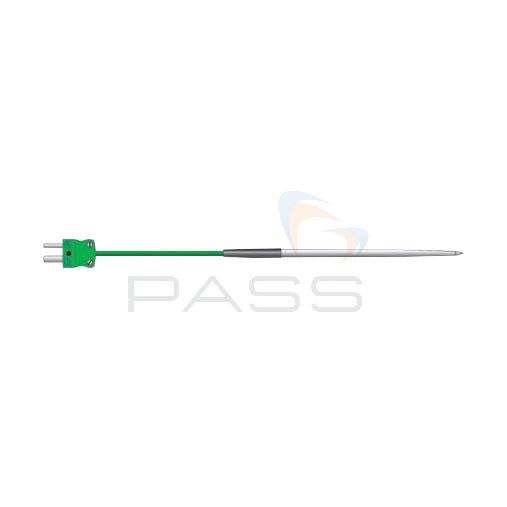 ETI 133-158/220/222 Type K Penetration Probe, 3.3mm x 100mm, MPK - Choice of 1/3/5m Lead
