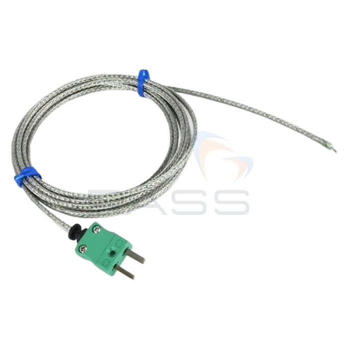 ETI 133-387 K High Temp Fibreglass Wire Probe 3 x 1000 mm
