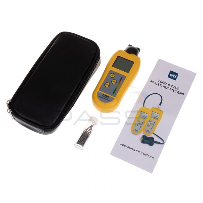 ETI 7250 Timber & Building Material Moisture Meter - Kit