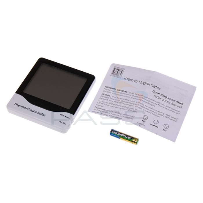 ETI 810-145 Large Digit Temperature and Humidity Indicator kit