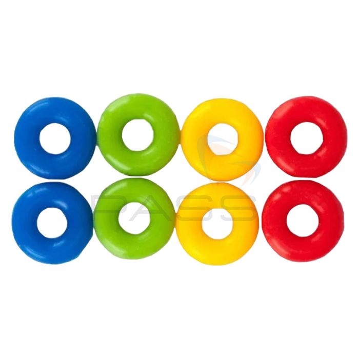 ETI 830-278 High Temp Coloured Probe Rings (8 Pack)