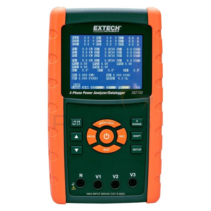 Extech 382100 3-Phase Power Analyser & Datalogger