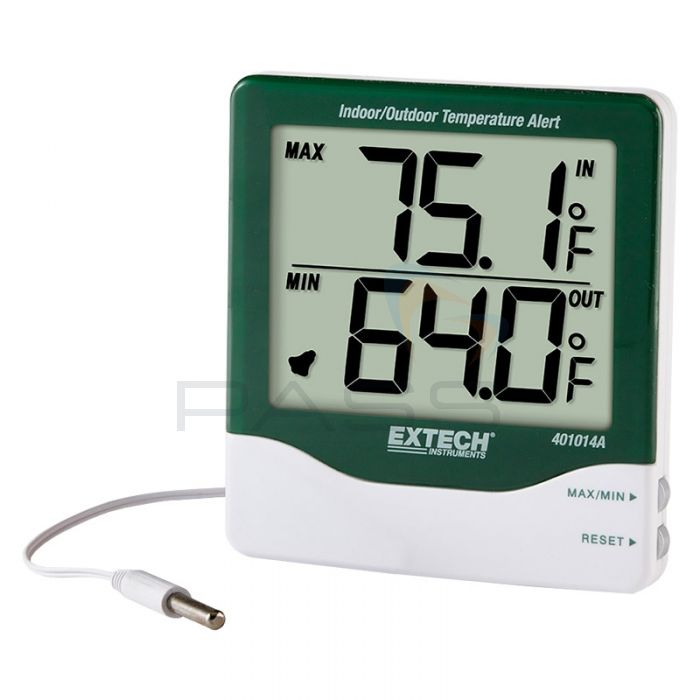 Extech 401014A Indoor/ Outdoor Temperature Alert - Angled