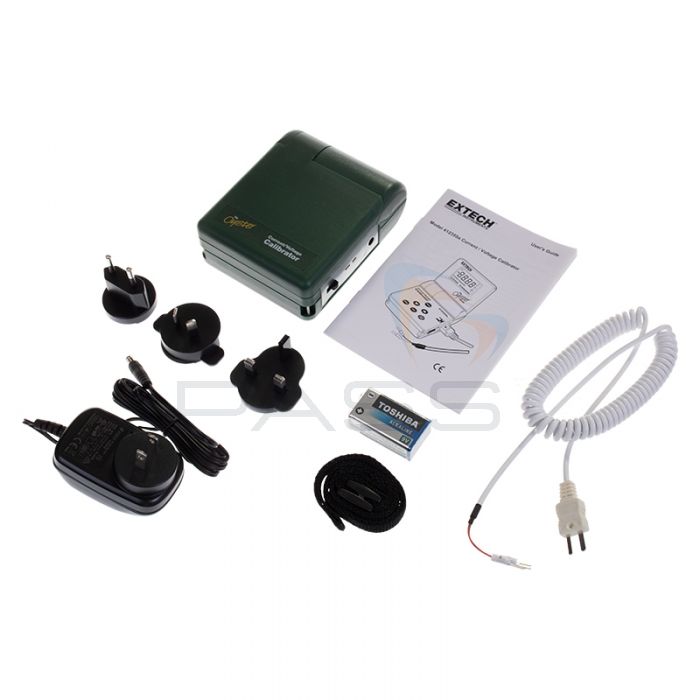 Extech 412355A Current and Voltage Calibrator Meter - Kit