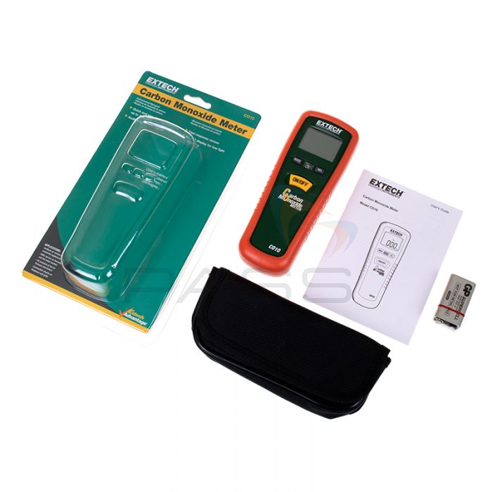 Extech CO10 Carbon Monoxide (CO) Meter kit