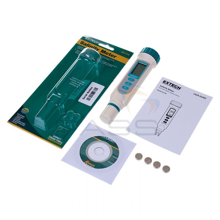 Extech EC170 Salinity/Temperature Meter kit