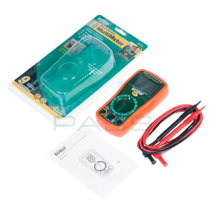 Extech EX310 9 Function Mini MultiMeter + Non Contact Kit