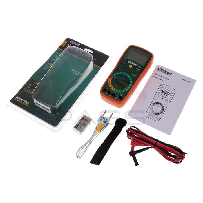 Extech EX410 8 Function Professional MultiMeter - Kit