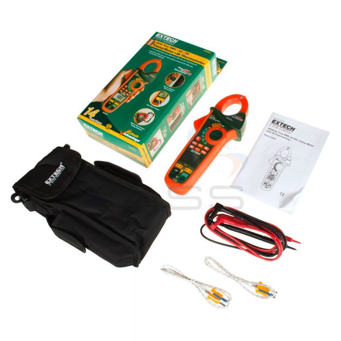 Extech EX623 Dual Input AC DC Clamp Meter