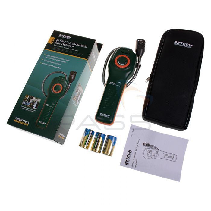 Extech EZ40 EzFlex Combustible Gas Detector kit