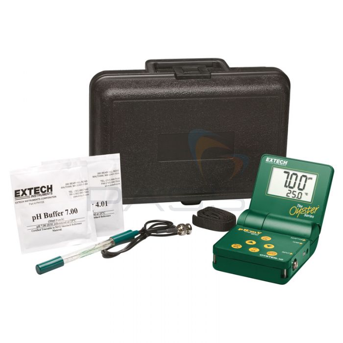 extech oyster 15 oyster series ph mv temperature meter kit