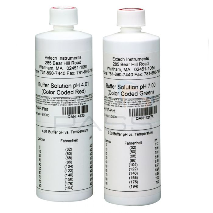 Extech PH10 P 10pH Buffer Solution 2 Bottles