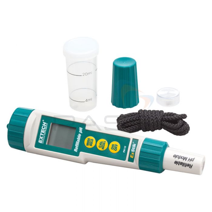 Extech PH110 Refillable pH Meter Kit