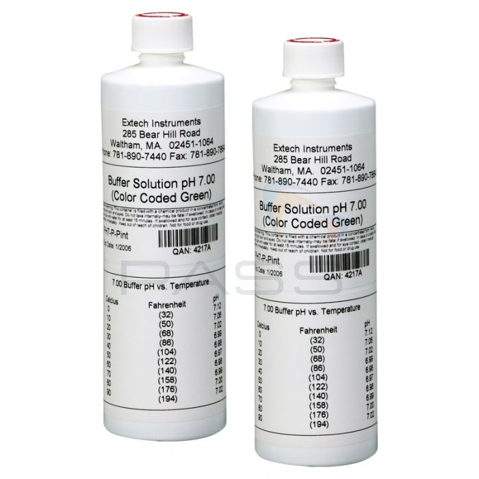 extech ph7 p 7ph buffer solution 2 bottles