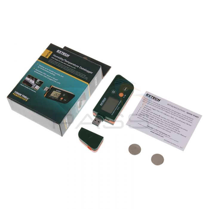 Extech RHT30 USB Humidity/Temperature Datalogger - Kit