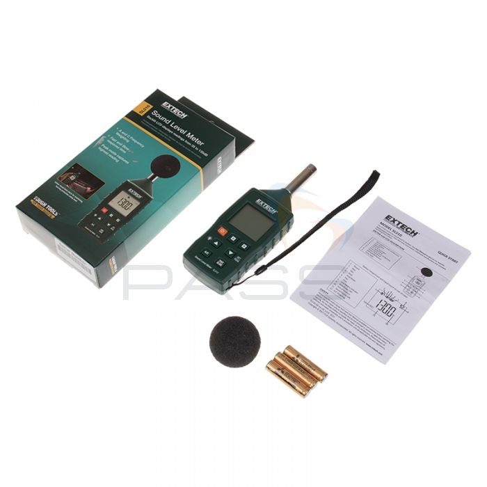 Extech SL510 Sound Level Meter - Kit