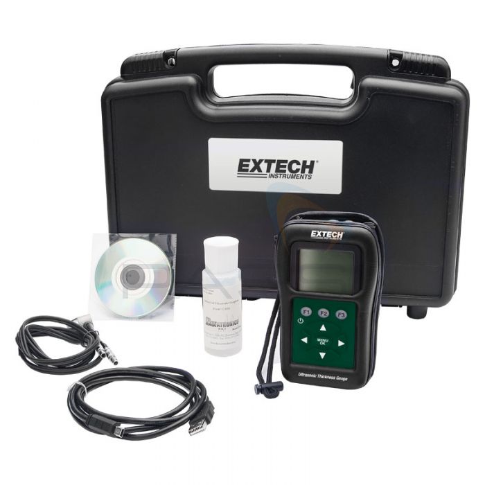 Extech TKG250 Colour Waveform Ultrasonic Thickness Gauge / Datalogger Kit