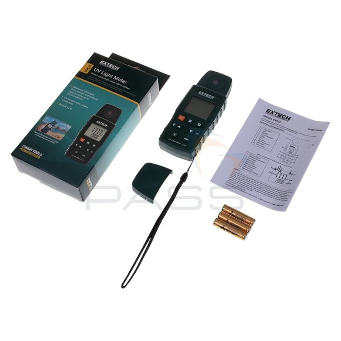 Extech UV510 UVA Light Meter - Kit