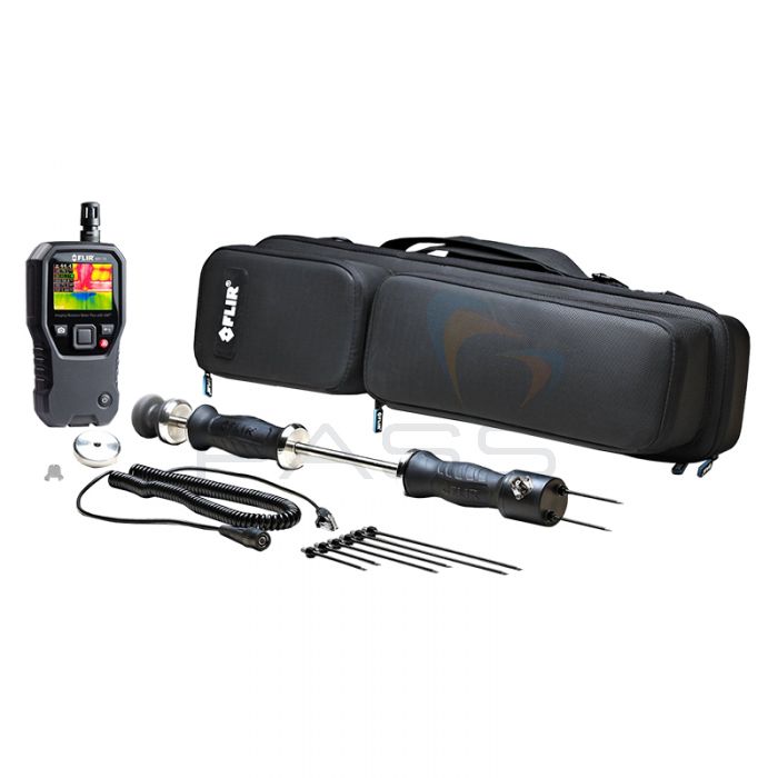 FLIR MR176-KIT5 Imaging Moisture Meter w/ MR08 Hammer Probe & MR01 Temp/Humidity Sensor