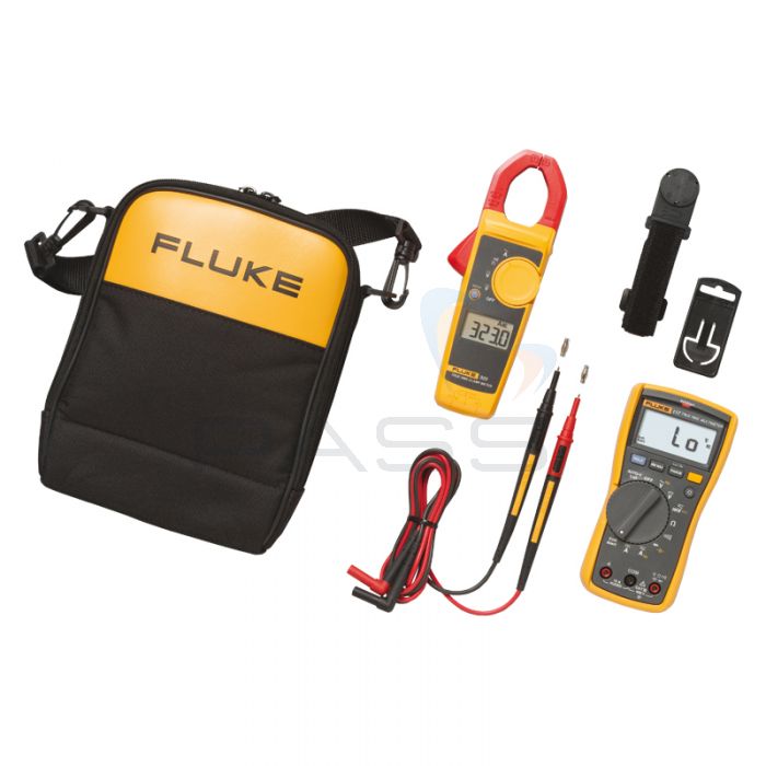 Fluke 117/323 Electricians Multimeter and Clamp Meter Combo Kit