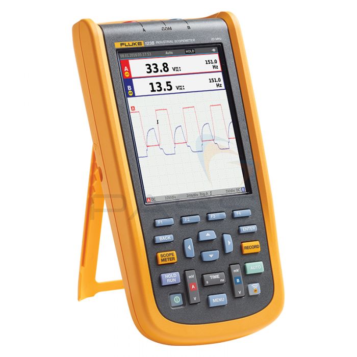 Fluke 123B Industrial Scopemeter with Stand
