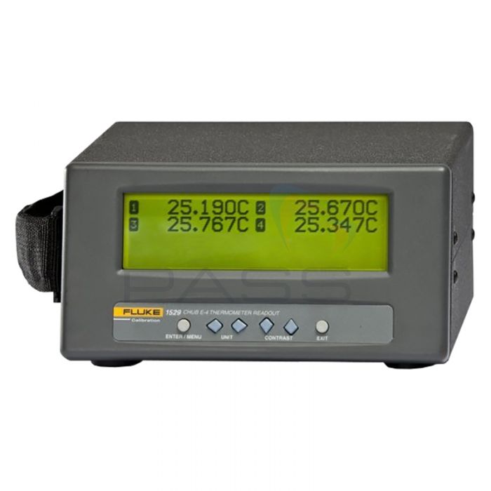 Fluke 1529-R-256 Chub-E4 Standards Thermometer – 4x PRT/ Thermistor Input