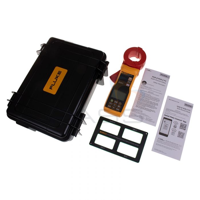 Fluke 1630 Earth Ground Clamp Meter - Kit