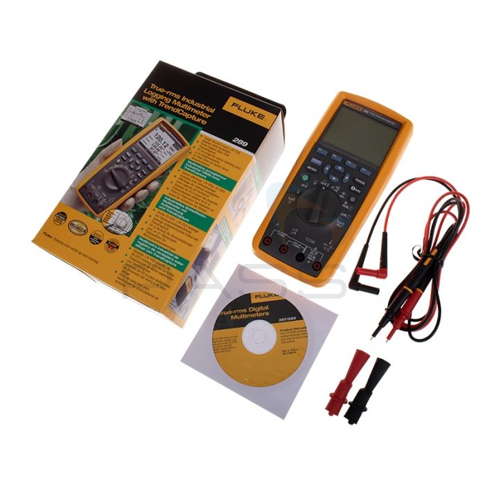 Fluke 289/EUR True-rms Industrial Logging Multimeter - Kit