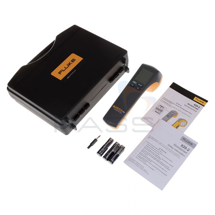 Fluke 820-2 LED Stroboscope Back - Kit