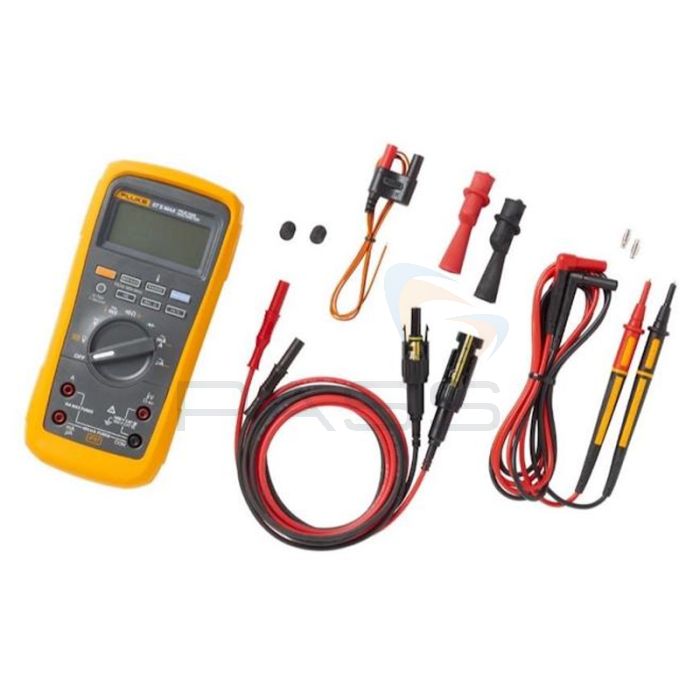 Fluke 87V Max True-RMS Digital Multimeter & Pomona MC4 Test Leads