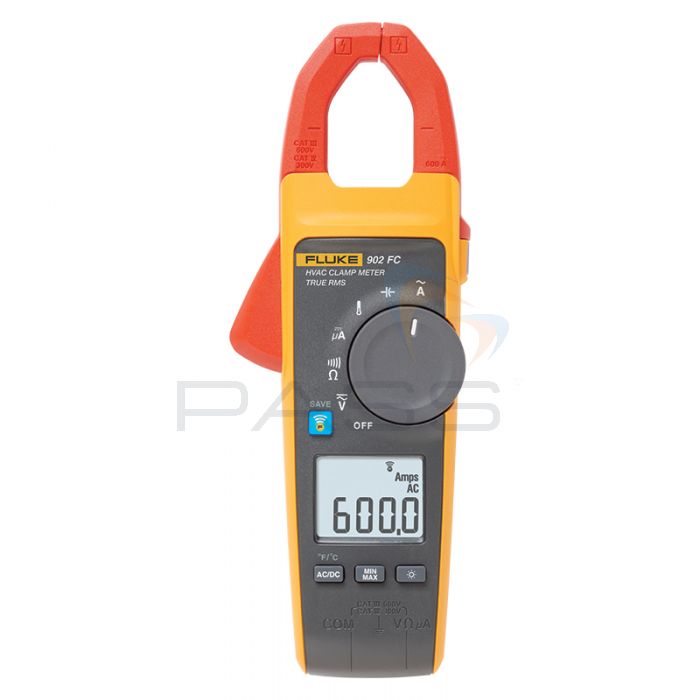 Fluke 902 FC True RMS HVAC Clamp Meter - Front