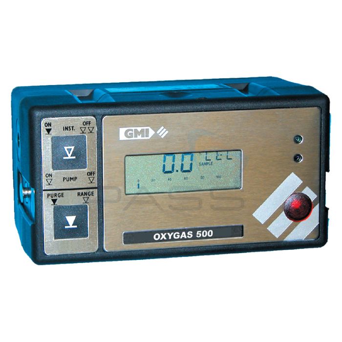 GMI Oxygas 500 Purge Gas Leak Detectors, Alkaline or Rechargeable